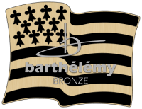 Vlag van Bretagne Brons