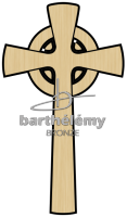 Keltisch kruis Brons
