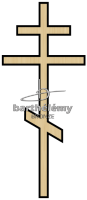 Orthodoxe kruis Brons