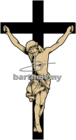 Christus aan het kruis Brons