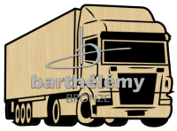 Vrachtwagen Brons