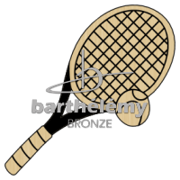 Tennisracket Brons        
