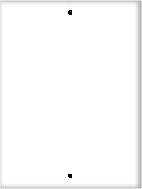 Verticale Rechthoek met gaten