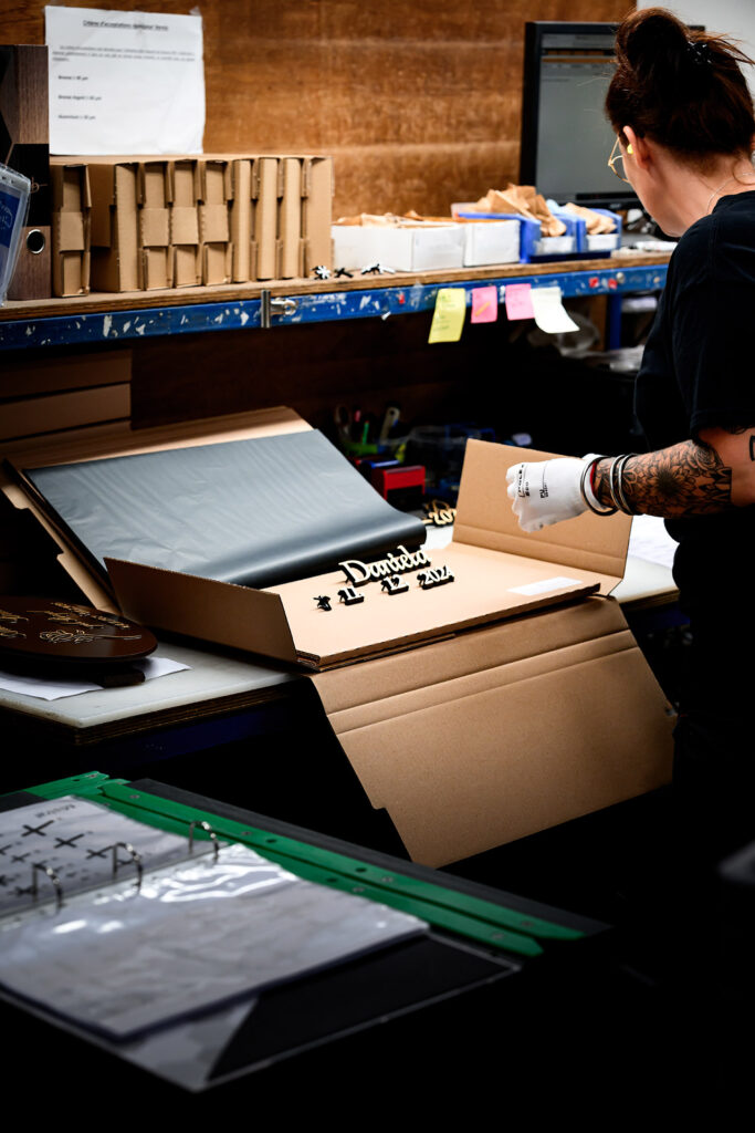 Barthélémy Bronze, graveur van grafkunst in Drôme
